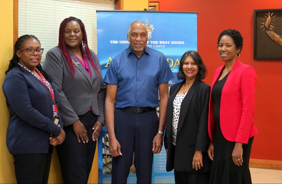 Sanch Electronix Donation to The UWI Alma Jordan Library